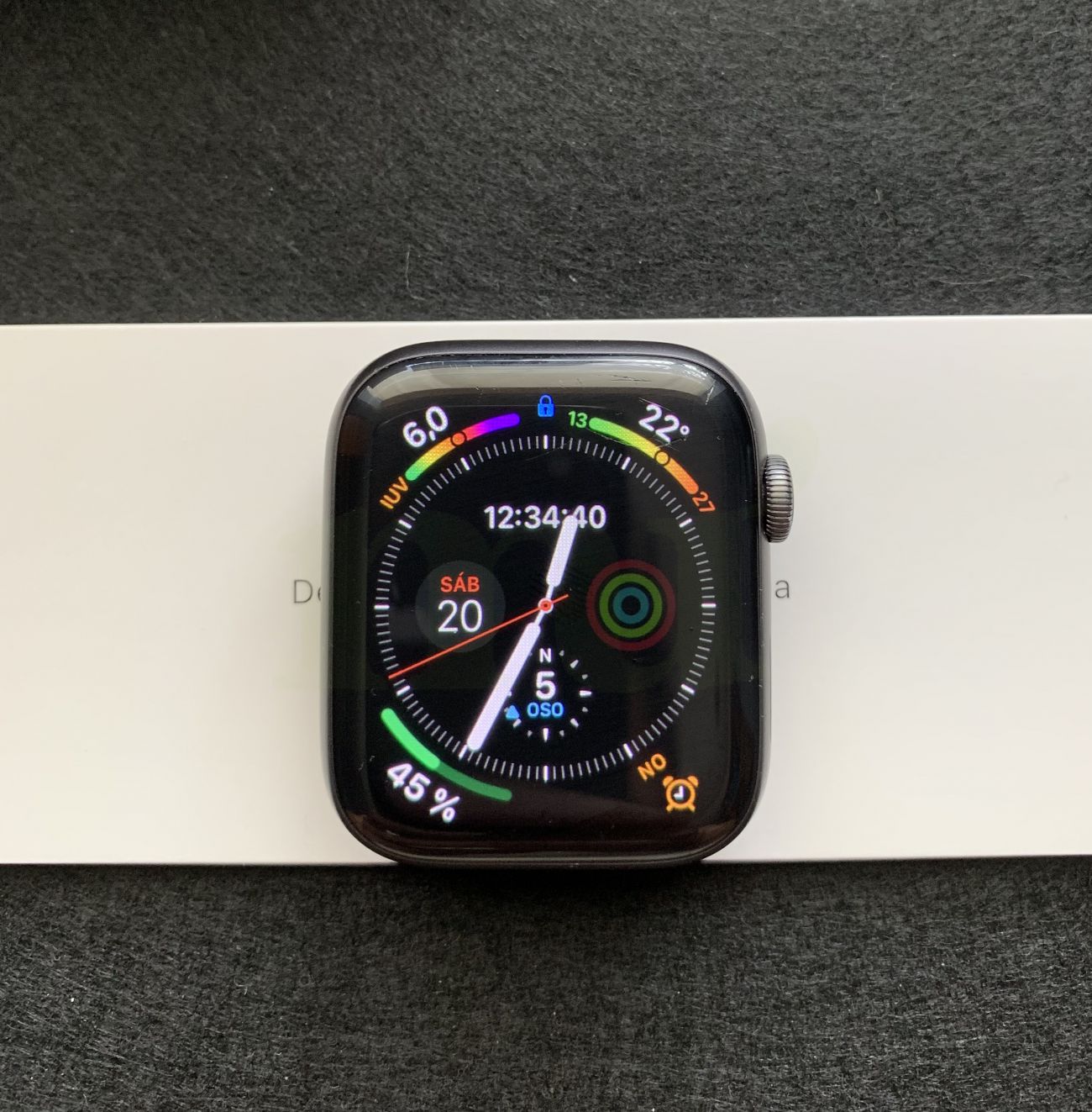 apple watch series 4 space grey 44mm