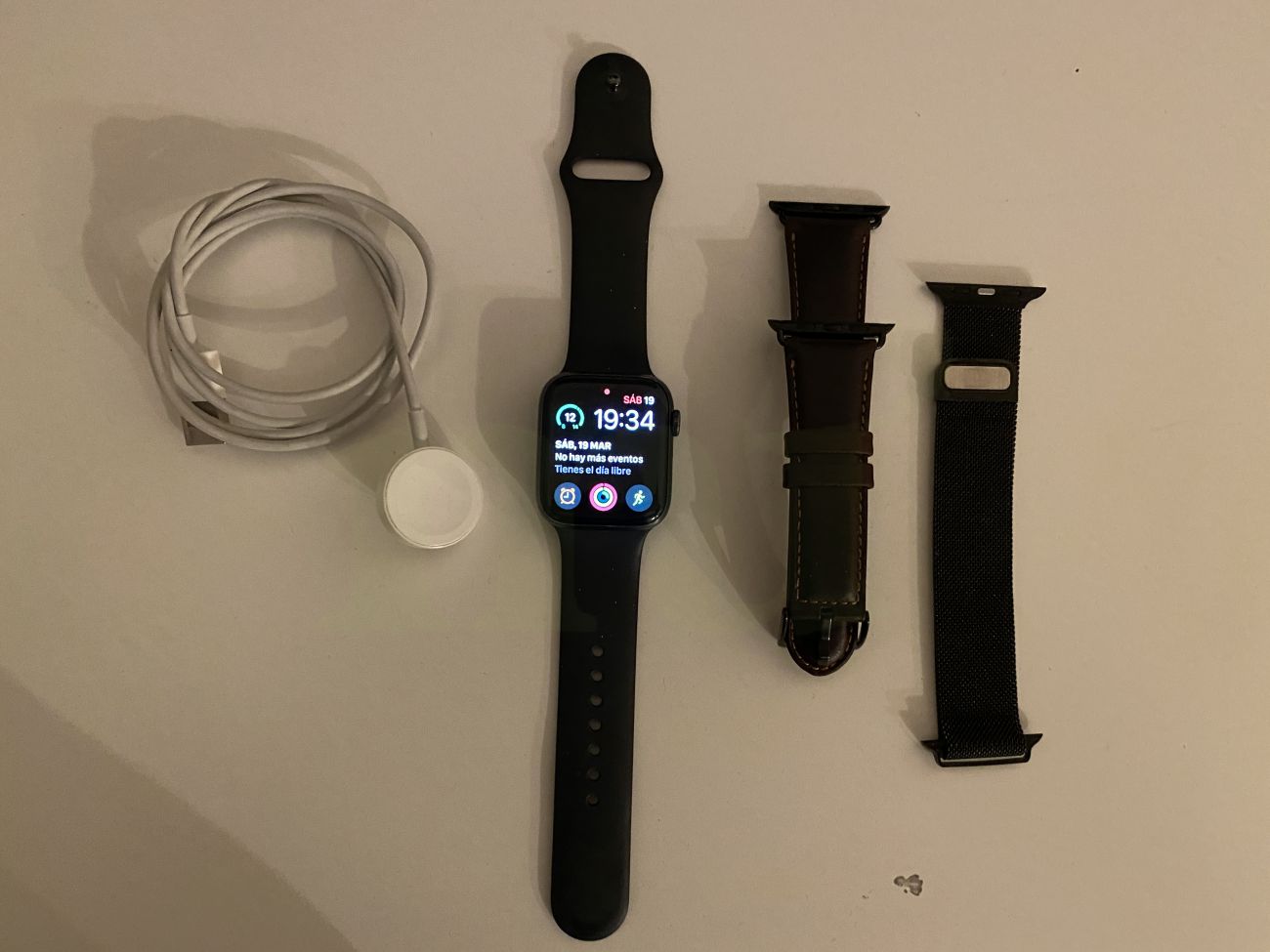 venta apple watch series 4 44mm gpscell con accesorios | venta segunda mano  apple