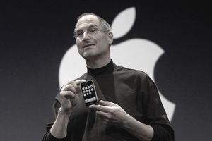 steve jobs presenta iPhone