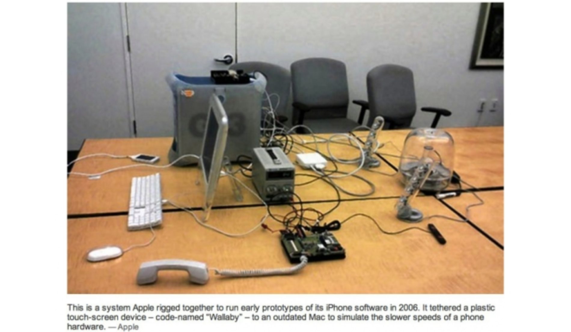 El laboratorio donde nació el iPhone