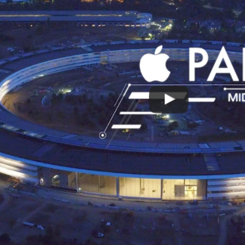 Apple Park al atardecer