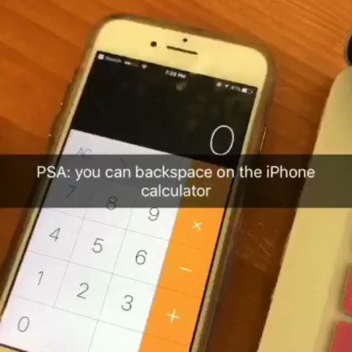 El famoso truco de la calculadora del iPhone