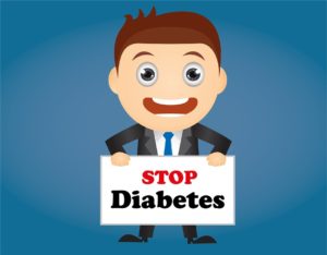 viñeta de stop diabetes