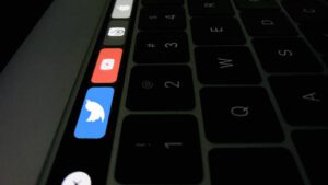 touch bar para twitter