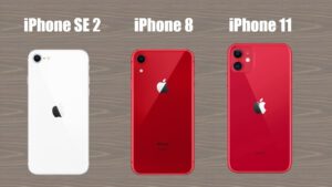 iPhone SE2; iPhone 8; iPhone 11