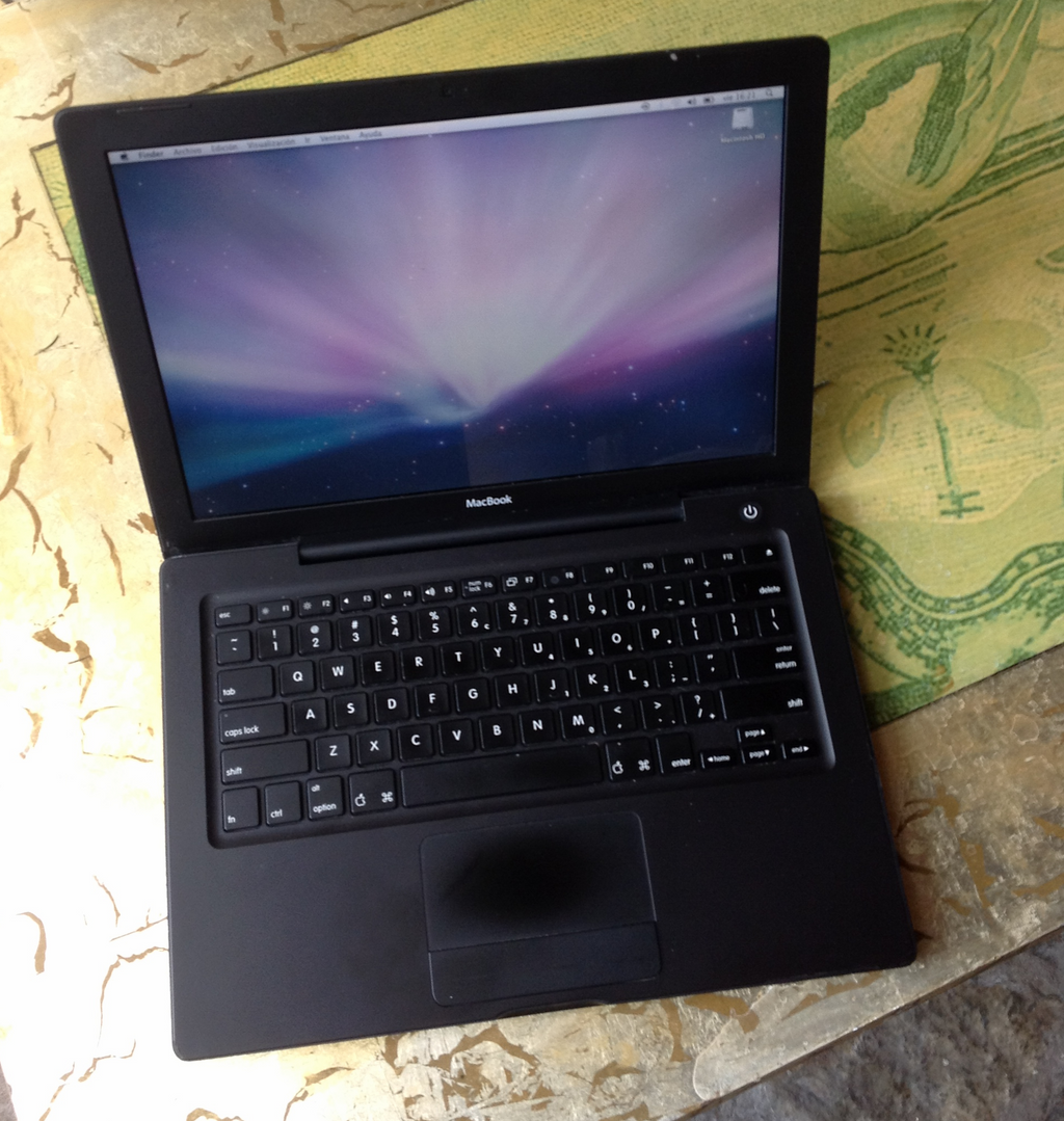 mac macbook negro 13 | venta segunda mano apple