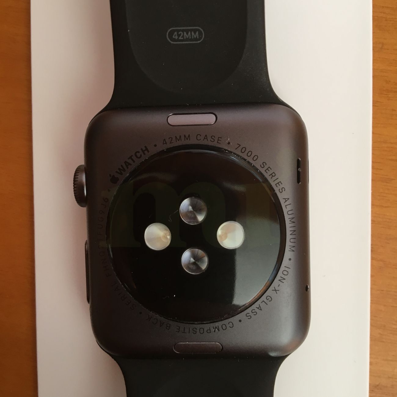 venta apple watch sport 42mm negro y correa negra muy poco usado | venta  segunda mano apple