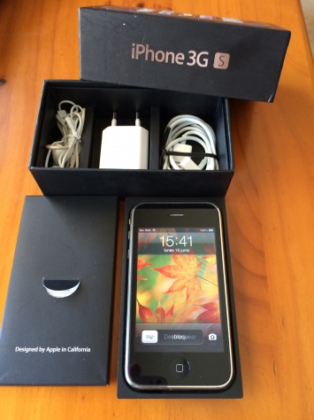 IPHONE 3GS-16GB, NEGRO, LIBRE, IDEAL COLECCIÓN!!!