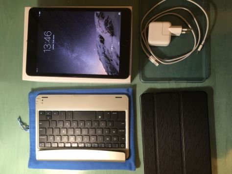 Ipad Mini 2 en Garantía  + Teclado Bluetooth + 3 Fundas - REBAJADO!!