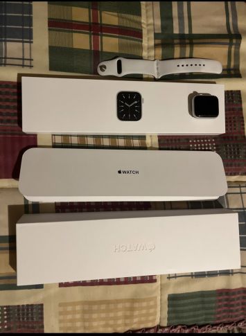 Apple Watch series 6, color plata, 40 mm