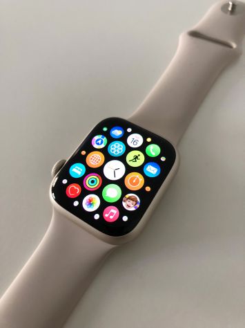 Apple Watch Series 7 GPS + Cellular 41mm Aluminio Blanco