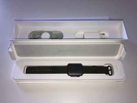 APPLE WATCH - 42 mm - Series Original - Black Nylon