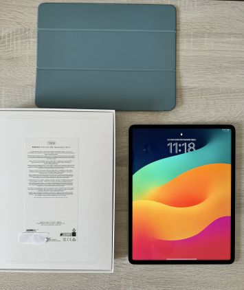 iPad Pro 12,9  M2 | 128GB 6th Generación + Apple Pencil 2ª Gen + Smart Case
