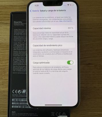 iPhone 13 Pro 128GB plata/blanco.