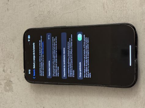 iPhone 13 Pro negro - bateria 87%