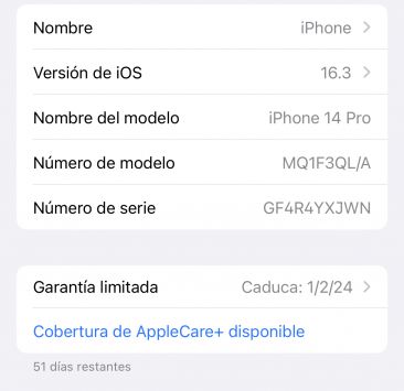 iPhone 14 pro 256gb