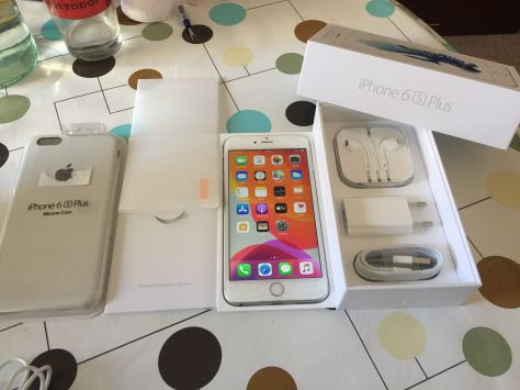 Iphone 6S Plus - 64GB, Plata, Libre, Impoluto, Acc. Originales!!!!