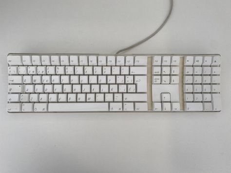 Teclado Mac completo con cable USB