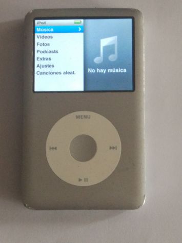 Ipod Classic (120GB) color plata