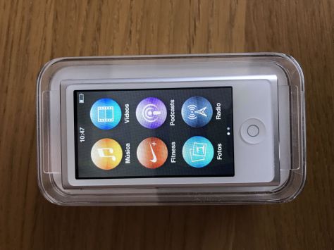 IPOD NANO 7G 16GB White & Silver